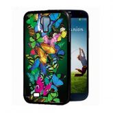 Vivid 3D Colorized Butterfly Pattern Case para Samsung S4