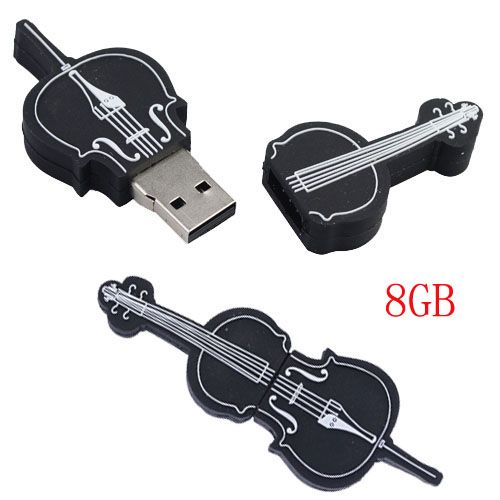 Pen Drive 8GB formato Violino     em até 12x